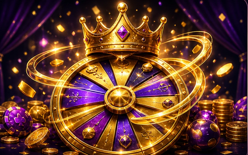 ภาพเกมสล็อต Golden Spin