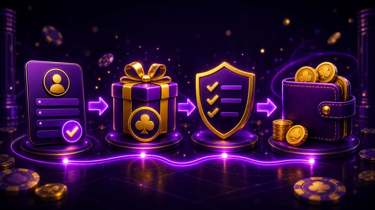 ภาพประกอบขั้นตอนรับโปรโมชั่น Jokerslot Z
